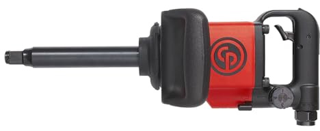 Chicago Pneumatic CP7763D-6 3/4 Pneumatic Impact Wrench, 1,760 Nm Max Torque, Twin Hammer Mechanism, 6 Extended Anvil