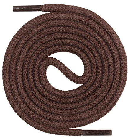 Mount Swiss© Schnürsenkel rund ø 3-4 mm I Sehr reißfeste Premium Schuhbänder aus 100% Baumwolle ideal für Sneaker Sportschuhe Freizeitschuhe Lederschuhe UVM I Shoe-Laces Längen 45-200 cm