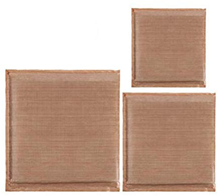 Supvox 3er-Pack Heißpresskissen Heißpress-Transferkissen, wiederverwendbar, hitzebeständig für Heißpress-Digitaltransfer 3-Größen