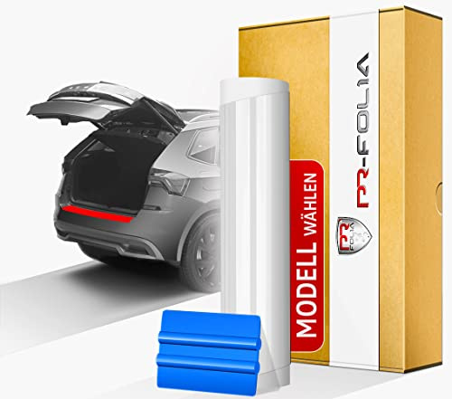 PR-Folia Ladekantenschutz für Seat Ateca FR ab Bj. 09/2020 - TRANSPARENT Zubehör Lackschutzfolie Ladekantenschutzfolie Schutzfolie Autofolie Lackschutz Rakel