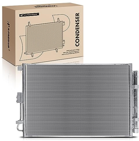 A-Premium Air Conditioning A/C Condenser Compatible with Kia Soul 2012-2013 1.6L 2.0L, Replace# 976062K600, 976062K600AS