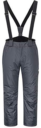 icefeld Herren Winterhose/Thermohose/Schneehose PFC frei anthrazit in XXL