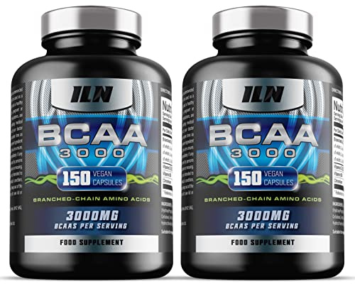 BCAA Capsules – 3000mg 2:1:1 Amino Acid Supplement – 300 Capsules