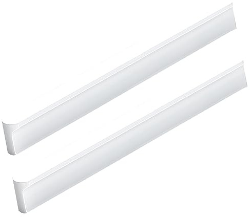 T Form Aluminiumlegierung Möbelgriff Kinderzimmer Griff Schrankgriffe Türklinke Möbelknäufe Küchengriff Weiß 2 Stück (Hole distance 320mm)