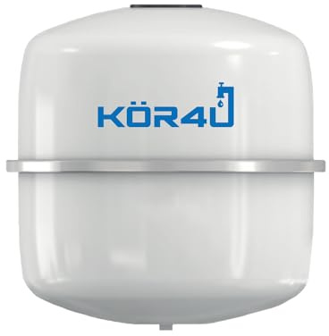 kör4u Membran-Druckausdehnungsgefäß 25 Liter, 4 bar, Weiß, für Heizung