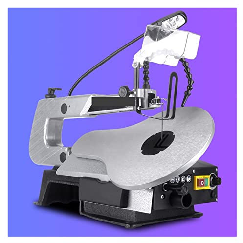 VCHICS La Curva elettrica for la Lavorazione del Legno ha Visto la Sega a Filo Multifunzionale da Tavolo Sega da Taglio Modello di Sega a Macchina 400-1600 Giri/min Sega da traforo