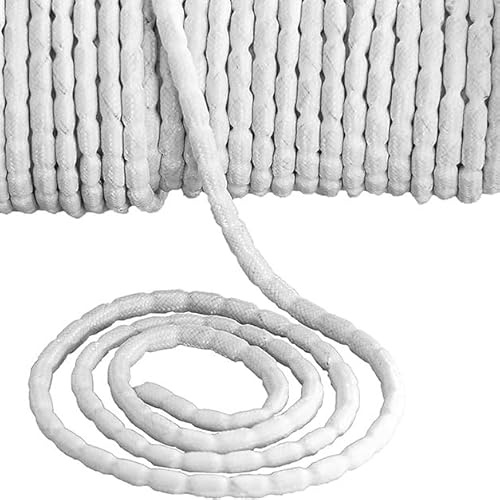ACTIUSIS Cadena de Plomo Resistente para Cortinas, 10 m, Resistente para Cortinas, para Telas, mosquiteras (50 g-10 m).