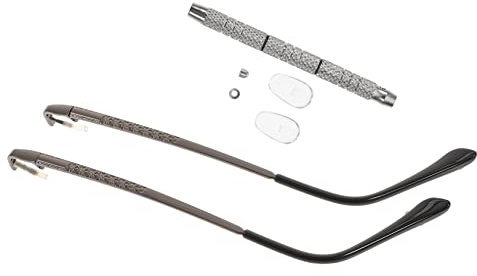 FRCOLOR Brillenbügel-ersatz Brillenreparatur Inklusive Brillenbügel-nasenpads-schraubendreher Für Brillen Und Sonnenbrillen