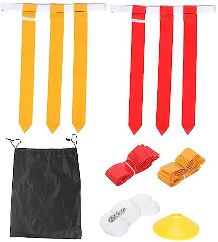 Kisangel Select Fußballflaggengürtel Verstellbar Aus Polyester Für Fußball-requisiten Im Freien