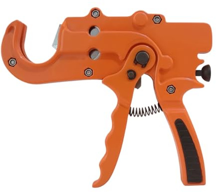 Tagliatubi per PVC | Cricchetto Resistente 6-36 mm per Tubi - Cesoie Ergonomiche per PVC PE PPR con Manico Antiscivolo per Uso Domestico e Professionale