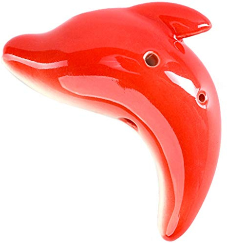 Töpferflöten. Anfänger for Üben 6-Loch High Pitch C Keramik Ocarina,