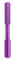 Sculpteur Facial Welyss Velara - Visage Raffermissant, Rouleau De Massage En Pierre Naturelle, Massage Anti-Âge, Lissant Rides & Poches (Violett)