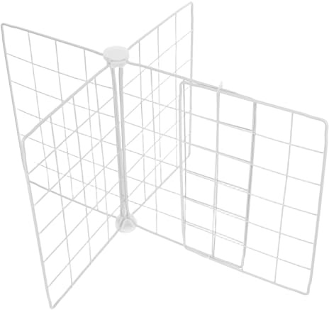 Divisor de Alambre para Congelador Horizontal, Rejilla de Hierro | Diseño de Malla Transpirable, Instalación Sencilla y Tamaño Ajustable, Separación por Capas para Frigorífico