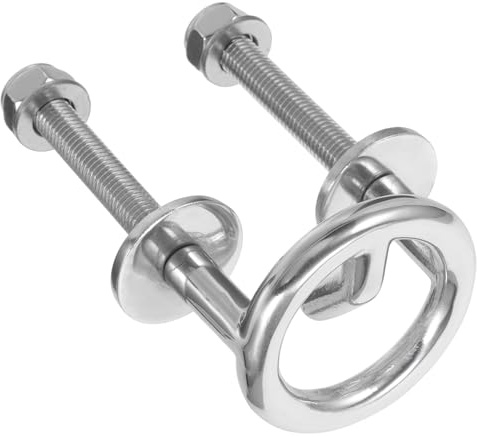 FUNNETOYU Ponton Zugstange aus Edelstahl, 62 mm Wasserskifelge für Boote und Wasserski im Outdoor Wassersport