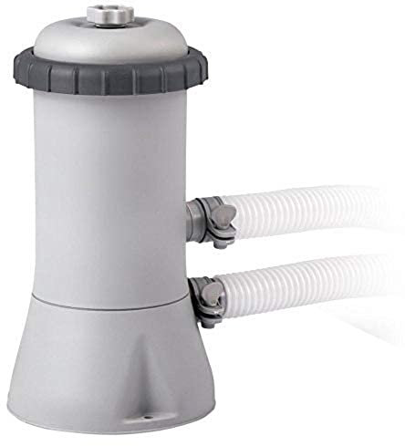 Intex 28604BS 530 GPH 220-240 V Cartridge Filter Pump - Grey