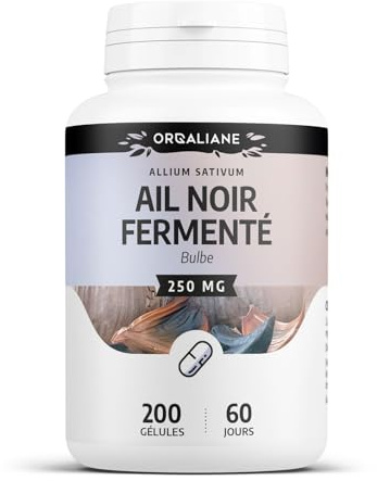 Ail Noir Fermenté - 250mg - 200 gélules - Allium sativum L.