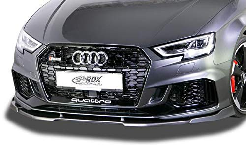 RDX Spoiler delantero RS3 (8V) 2017+ Alerón delantero frontal VARIO-X