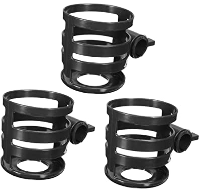 Toyvian 3 STK Flaschenhalter Fahrrad Wasserbecherhalter Für Kinderwagen Rollator Getränkehalter Fahrrad Flaschenhalter Kinderwagen Wasser Babyauto