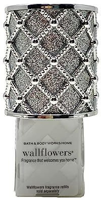 Bath & Body Works Silver Quilted Wallflower Fragrance Plug