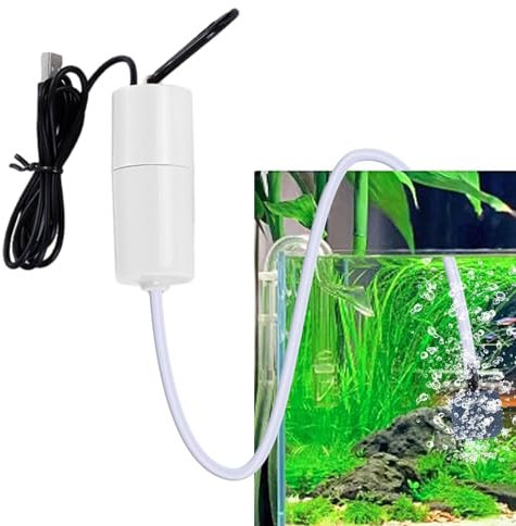 Bexdug -Aquarium-Luftpumpe,USB-Lade- -Sauerstoffpumpe für Aquarien - Sauerstoffversorgung für die Fischzucht für den Fischmarkt, Haushalt, LKW, Fahrzeug,