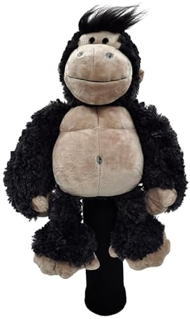 Aymzbd Holz-Schlägerkopfhülle, Golfschläger-Kopfhülle, Tierförmige schöne Golf-Holz-Schlägerhaube, Golfer-Geschenk