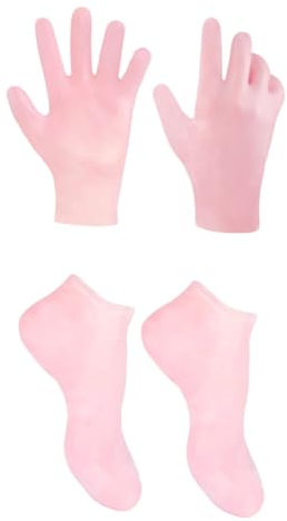 Healeved Calcetines y Guantes Hidratantes Para Callos y Agrietada Cuidado Pies y Manos