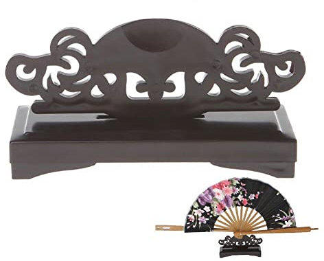 Lpitoy Handy Fan Display Holder Handheld Fan Easel Stand Folding Fan Stand Decorative Hand Wall Mount Hand Held Fan China Display Stand