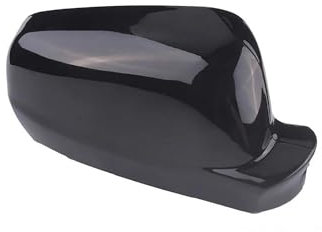 HGYFS5 Außenspiegelkappen Für Golf 4 MK4 Bora 1998-2004 Autozubehör Rückspiegelkappe Glänzend Schwarz Außenspiegelabdeckung Gehäuse Tür Spiegelkappen(Wing Mirror Right)