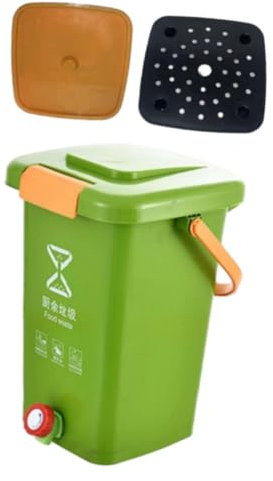 Fenteer Seau à Compost pour Cuisine écologique, XL