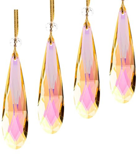 bnsggl Crystal Suncatchers Pendants Glass Crystal Rainbow Suncatchers Hanging Pendant For Gifting And Home Adornment