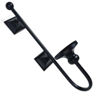 Candelabro de metal para velas de pared, candelabro de pared de forma simple, elegante, fácil de instalar para espacios de estar