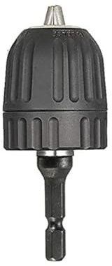 YJQHODY Mandrin à Changement Rapide fileté 3/8-20UNF for clé à Chocs, perceuse à Percussion, visseuse électrique, convertisseur de mandrin sans clé 0,8-10 mm