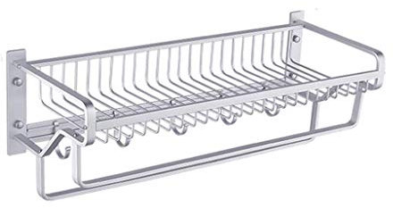 Porte-serviettes en aluminium perforé pour salle de bain ou WC