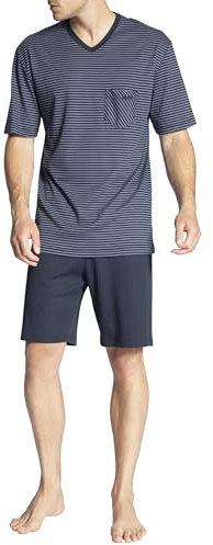 CALIDA Herr Relax Streamline Pyjamasset, Dark Sapphire, XXL