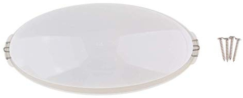 Tubayia Lámpara para sauna, lámpara ovalada, pantalla de lámpara, accesorio para sauna