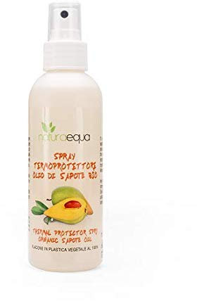 Naturaequa - Balsamo spray districante senza risciacquo all’olio di Sapote BIO 150ml, dona brillantezza, elasticità e morbidezza ai capelli, formula naturale e leggera