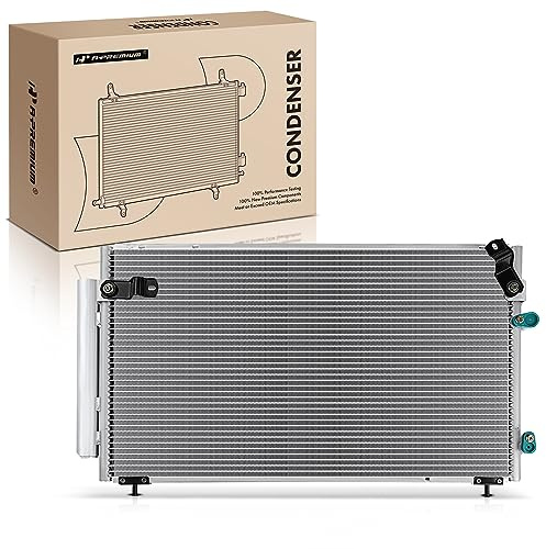 A-Premium Air Conditioning A/C Condenser Compatible with Lexus GS300 1998-2005, GS400 1998-2000, GS430 2001-2005, 3.0L 4.0L 4.3L, Replace# 8846030790