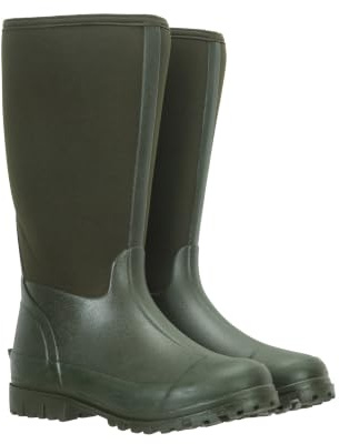 Mountain Warehouse Mucker Womens Neoprene Long Boot Khaki 5