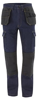 CEPOVETT Holster Pocket Jeans Denim, Blau, Größe M