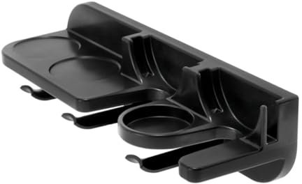Cabilock Organizador De Café Espresso 51mm Soportes De Pared Sin Taladro Soporte Portafiltro Acero Inoxidable Accesorios Para Bar Hogar Oficina Con Prensador y Paño Para Polvo