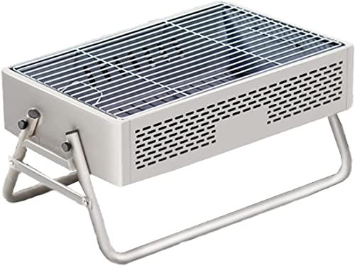 PNAJFUEL Barbecue, Barbecue Au Charbon de Bois Portable, Ventilatpliable, Grilles Pour Less, L'Extérieur, Le Camping