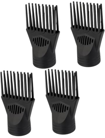 CHICAMPERA 4pezzi Ugello Per Asciugacapelli Accessorio Diffusore Per Asciugacapelli Strumento Per Parrucchieri Applicazione Versatile Controllo Del d Aria Riduzione Danni Causati Dal