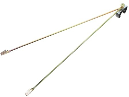 BAZEITFLOW Edelstahl Fahnenmasthalterung mit Verstellbarem Fahnenmast Spreizgestell für Innenbereich und Outdoor Events Stabiler Flag Pole Halter für Langfristige Nutzung