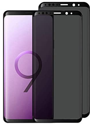 2 Pièces Verre Trempé Anti Espion avec Samsung Galaxy Note 9 / Note 8 - Anti Spy Film de Protection Dureté 9H, Privacy Film Protection Écran, 3D Vitre Protecteur Filtre Confidentialité