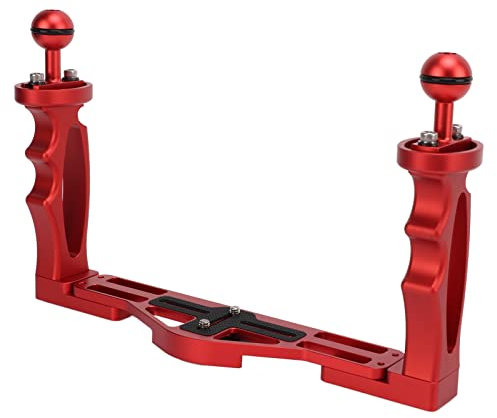 Bandeja de Carcasas de Cámara Subacuática de Buceo, Alta Resistencia, Ergonómica, Fuerte, Hueca, Liviana, Doble Asa, Plataforma Estabilizadora de Bandeja para Tiro de Equilibrio