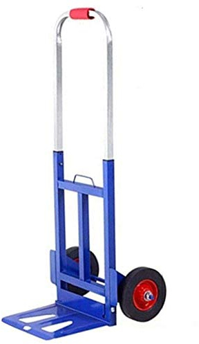 Iron Folding Sack Trolley Duty with Anti Puncture Rubber Wheels and 150 kg Capacity Folding Shopping Bag with Wheels for Luggage,Travel(Style #4)(Style #5)