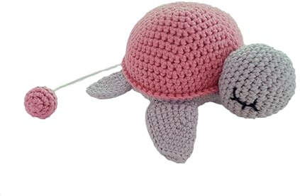 Spieluhr Schildkröte Rosa (Der Mond ist aufgegangen)