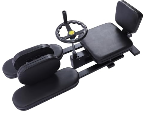 Spagattrainer, Fitnessgeräte Beinstretcher Beinspreizer Maschine, Mechanischer Spagattrainer mit leisen Rädern, 200° Stretch-Winkel, Stretching Machine für Yoga- und Fitness-Enthusiasten