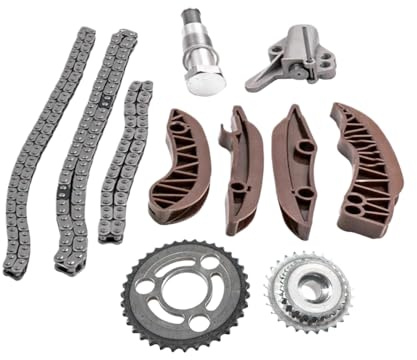 Kit de cadena de distribución del motor 1 juego 11317797898 Compatible con N57 X3 X4 X5 X6 Incluye piezas 13528573158 11318570649 13528570652 13527797909
