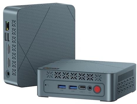 BOSGAME E3 Neo N95 Mini-PC Windows 11 Pro, 16GB DDR4 RAM 512GB NVMe SSD